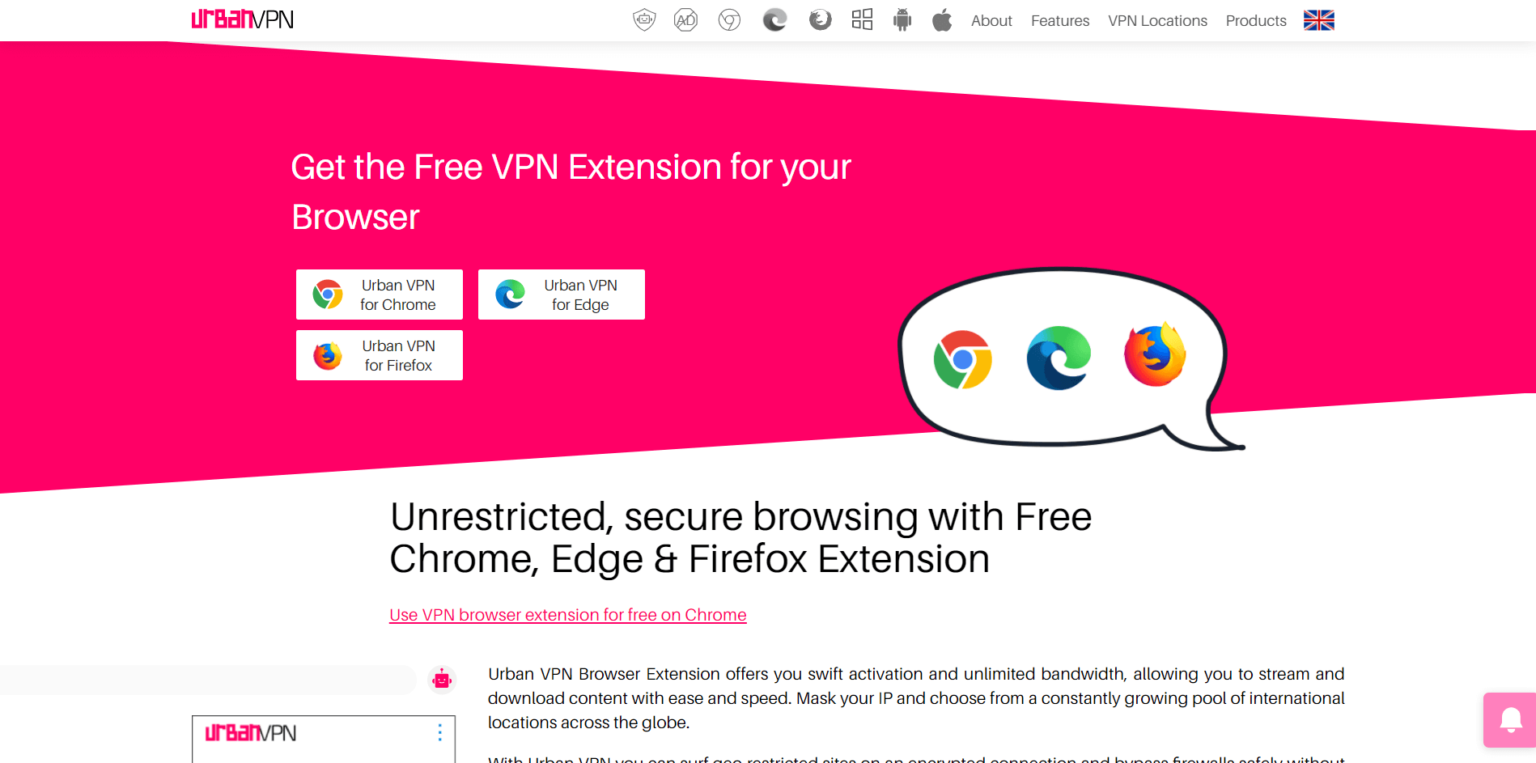 Chrome VPN Extensions